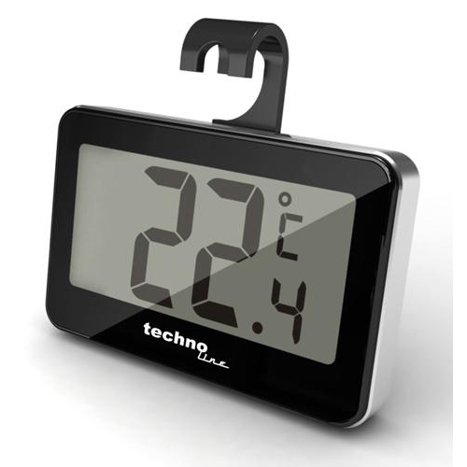 Techno Line WS 7012 Kühl-/Gefrierschrank Thermometer – Präzise Temperaturmessung für Ihren Kühlraum