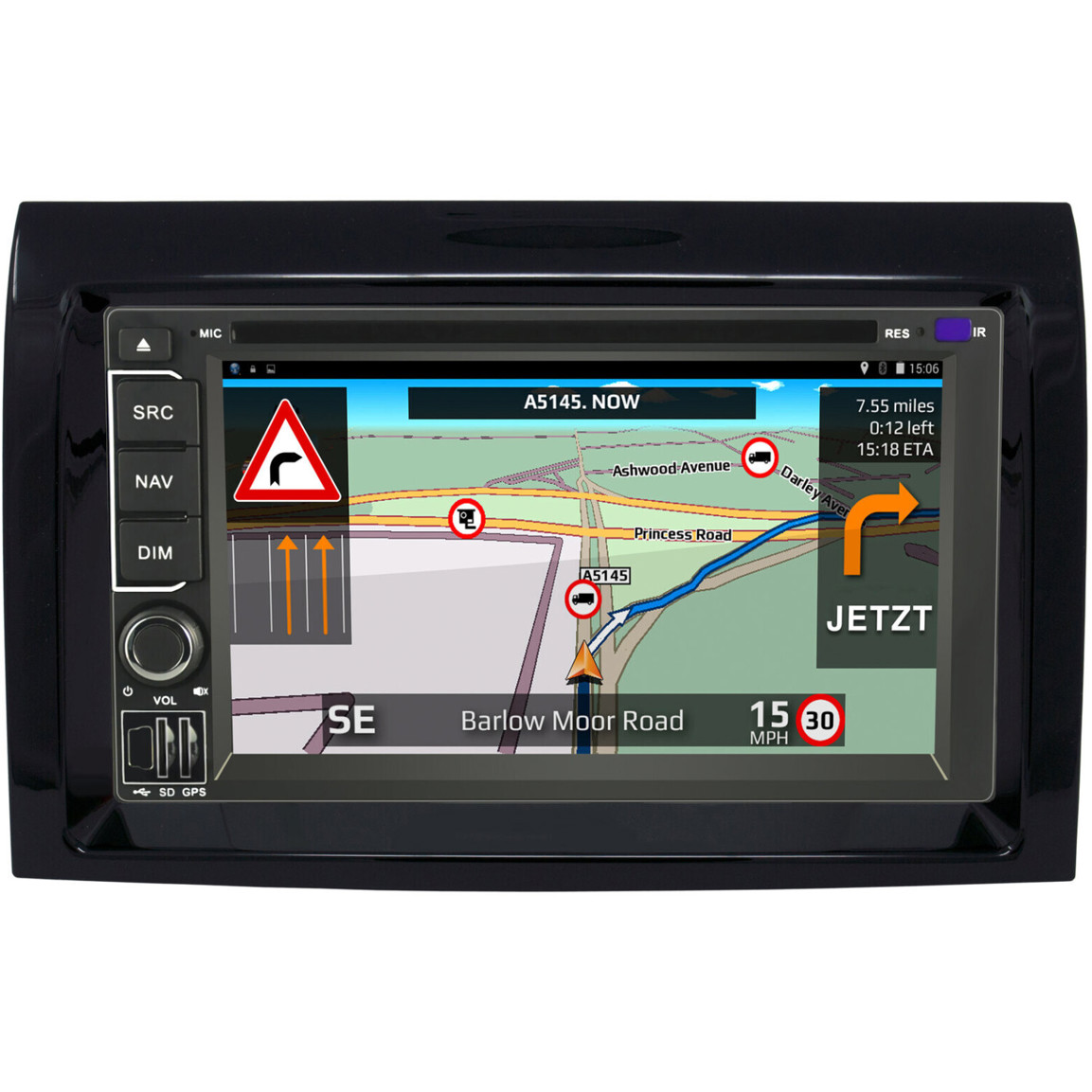 Snooper IntelliRoute CA9100 DAB - Doppel-DIN-Radio