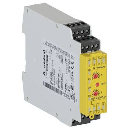 Wieland Electric SNS 4074K-A DC 24V 9,9HZ - Drehzahlüberwachungsrelais Stillstandswächter