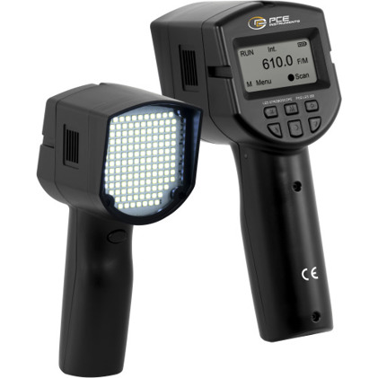 PCE-LES 350 – Tragbares LED-Stroboskop für tolle Lichteffekte