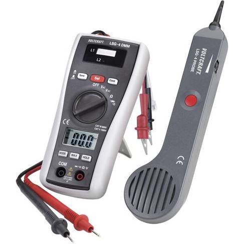 VOLTCRAFT LSG-4 Leitungssucher – Signalverfolger, Durchgangsprüfer & Multimeter