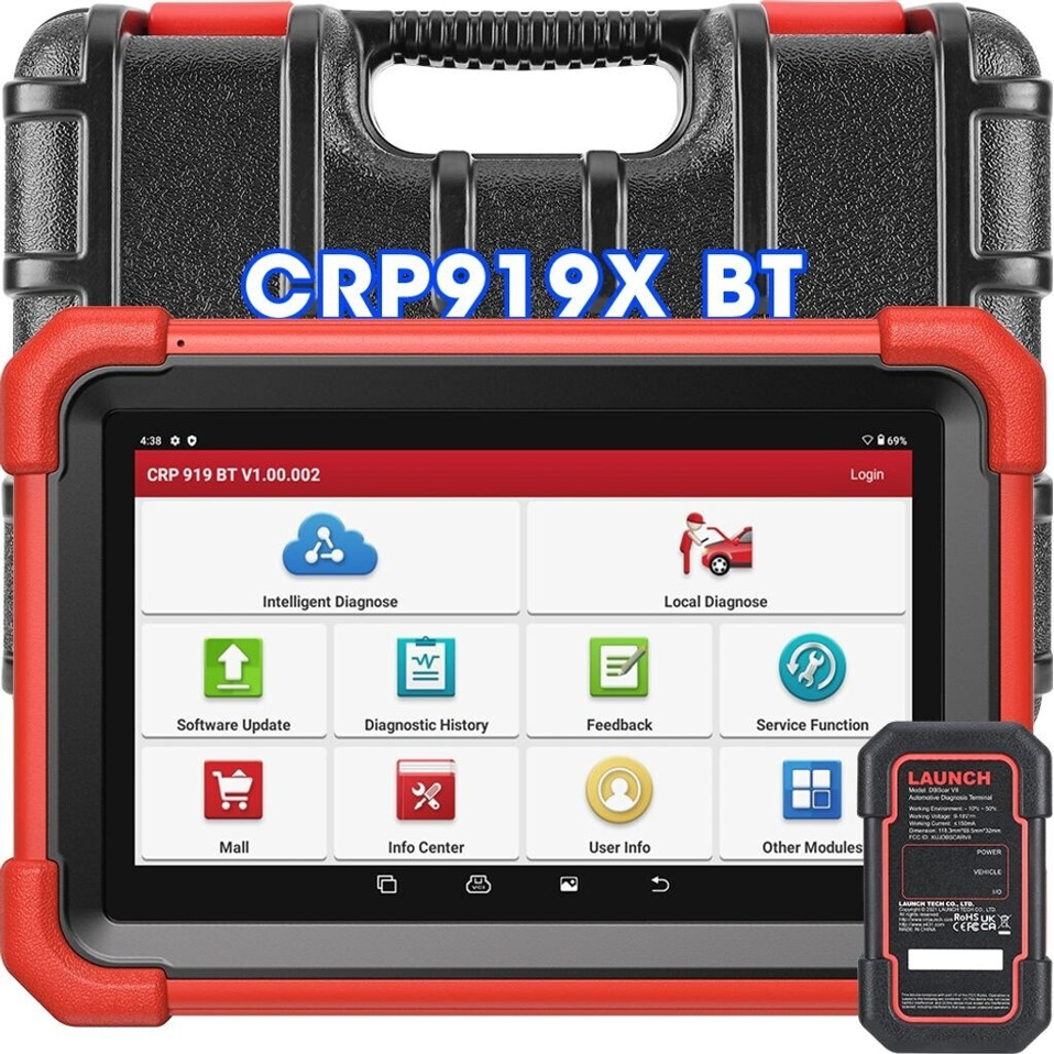 Launch X431 CRP919X BT - Professionelles KFZ Diagnosegerät mit Bluetooth