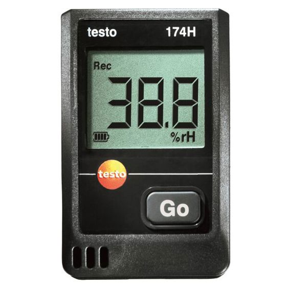 Testo 174 H Mini-Datenlogger – Präzise Temperatur- und Feuchtemessung