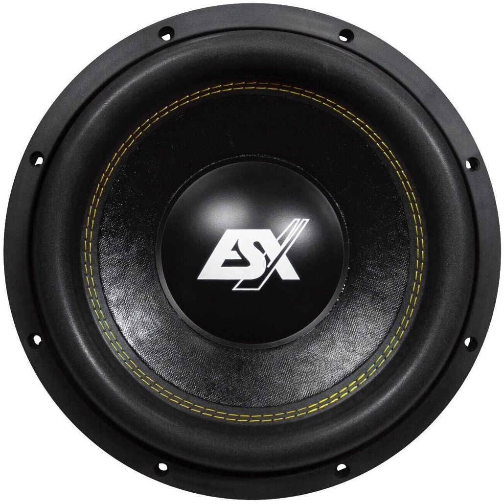 ESX QXE-12D2 Auto Subwoofer - Leistungsstarker Bass für Ihr Fahrzeug