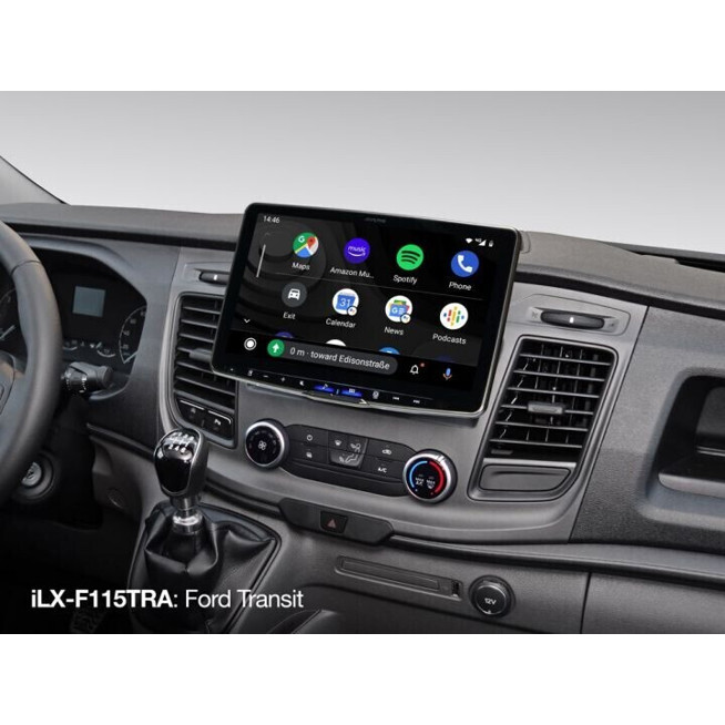 Alpine iLX-F115TRA Autoradio - Hochwertiges Multimedia-System für Ihr Fahrzeug