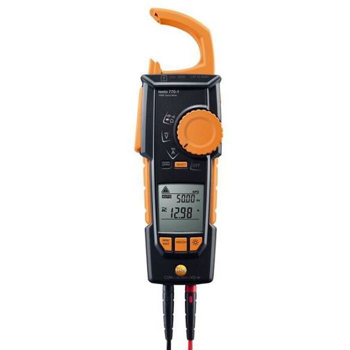 Testo 770-1 Stromzange - Präzises Zangenamperemeter für professionelle Anwendungen