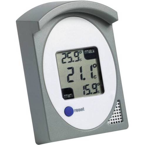TFA Dostmann 30.1017.10 Innen-Außen-Thermometer - Grau