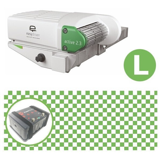 Reich Easydriver Active 2.3 Power Set - Grün, Größe L (X30) - Rangierhilfen