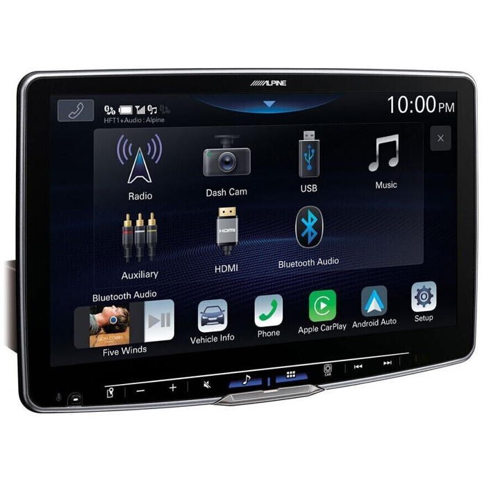 Alpine iLX-F115 - Hochwertiges Autoradio mit 9-Zoll Display – Bluetooth & Navigation