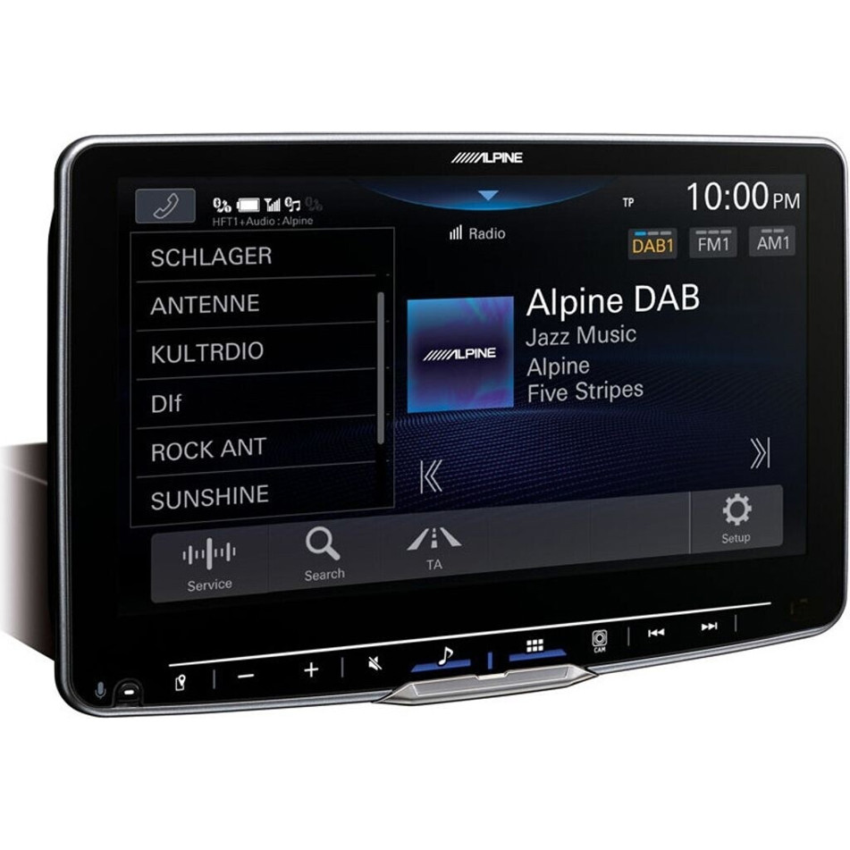 Alpine ILX-F905D - Hochwertiges Autoradio mit Touchscreen und Bluetooth