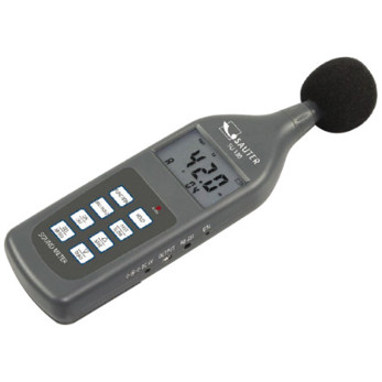 Sauter SU 130 LCD Schallpegelmessgerät – 30dB bis 130dB, 0,1 dB A, ISO 961-200
