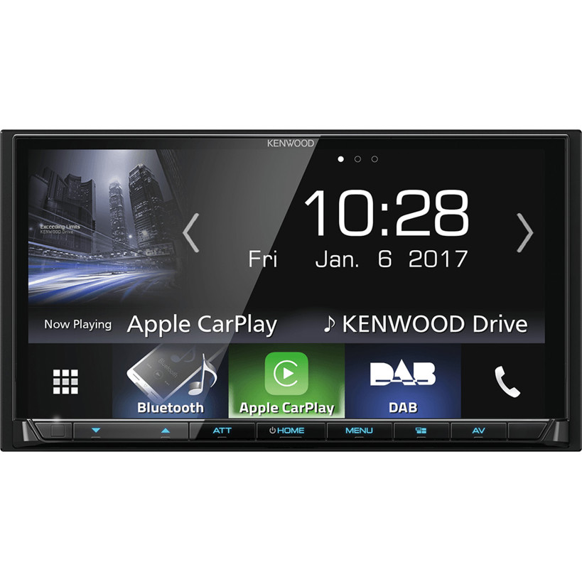 Kenwood DMX7017DABS Doppel-DIN Radio mit DAB+