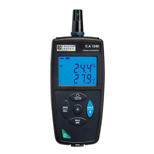 C.A 1246 Digital Thermo-Hygrometer mit Hygrometer-Funktion - Präzise Temperatur- und Luftfeuchtigkeitsmessung