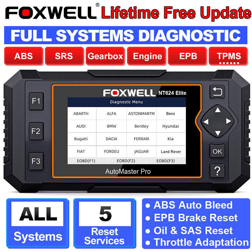 Foxwell NT624 Elite OBD2 KFZ Diagnosegerät