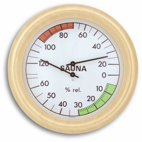 Hochwertiges Sauna-Thermo-Hygrometer für optimale Wellness-Temperatur
