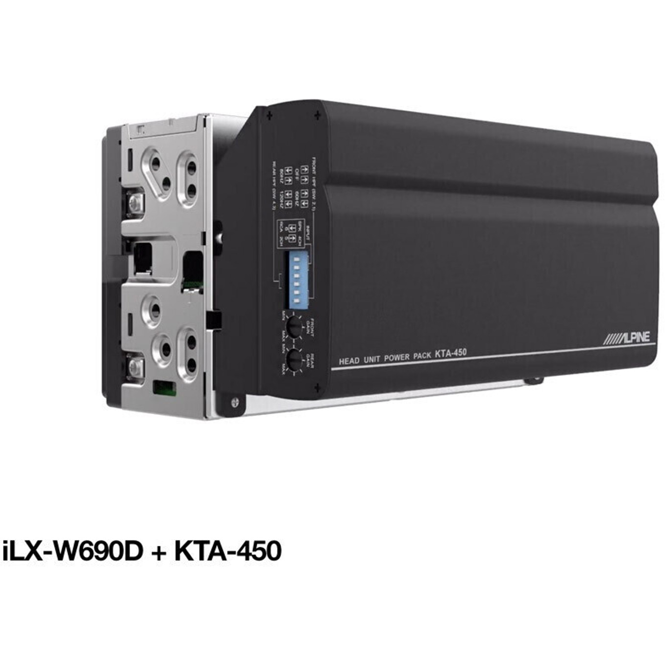 Alpine iLX-W690D - Premium Autoradio mit 7 Zoll Touchscreen und Bluetooth