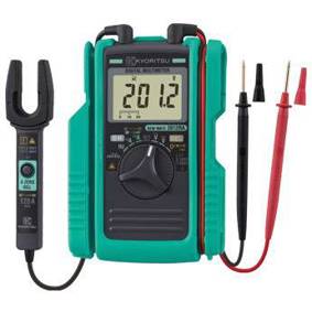Kyoritsu KEW Mate 2012 RA Digital-Hand-Multimeter mit Stromzange | CAT II 600 V & CAT III 300 V
