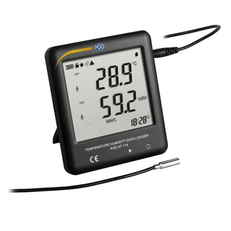 Präzisions-Thermo-Hygrometer PCE-HT 114 - Ideal für Innen- und Außenanwendungen