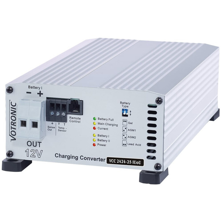 Votronic 3313 VCC 2424-25 IUoU 24V/25A B2B Ladegerät - Starthilfe