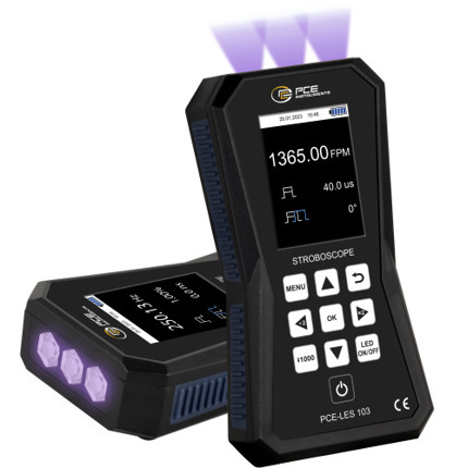 PCE-LES 103UV-365 UV-Stroboskop - Professionelles Licht für spektakuläre Effekte