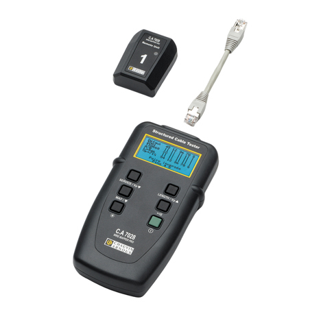 C.A 7028 LAN Tester - Professionelles LAN Prüfgerät