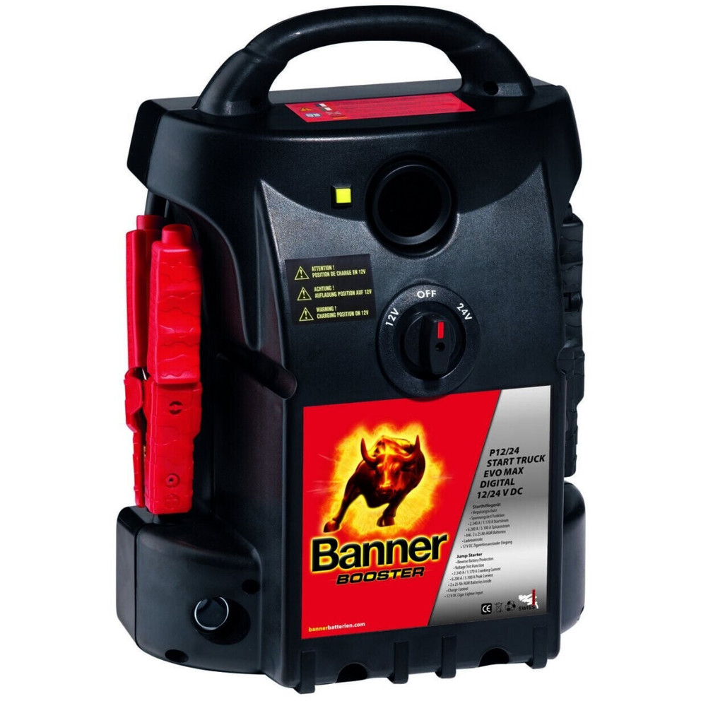 Banner Booster P12/24 Start Truck Evo Max - Starthilfe für Lkw