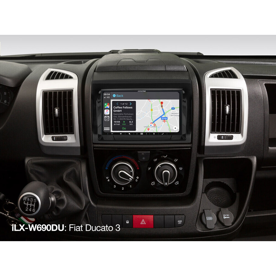Alpine iLX-W690DU Autoradio mit Touchscreen und Bluetooth