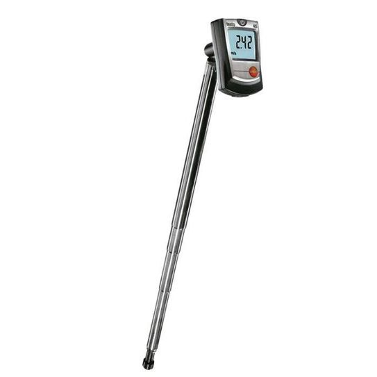 Testo 405 Thermo-Anemometer – Präzise Luftströmungsmessung für Profis