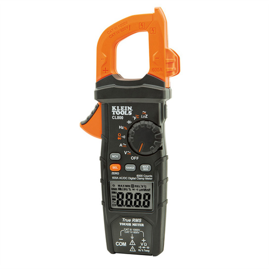 KLEIN TOOLS CL800 Digitale AC/DC Stromzange mit Automatischer Bereichseinstellung - Zangenamperemeter
