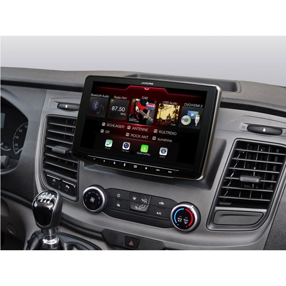 Alpine iLX-F903TRA Autoradio für Ford Transit Custom