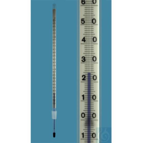 Amarell® NS 14 Thermometer -10 bis 250 °C mit blauer Spezialfüllung | Eintauchtiefe