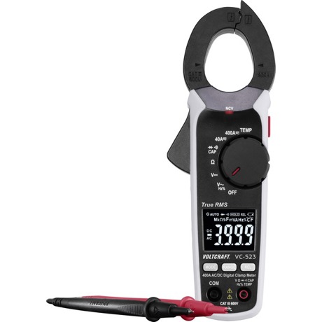 VOLTCRAFT VC-523 Digitalstromzange CAT III 600V - 4000 Counts