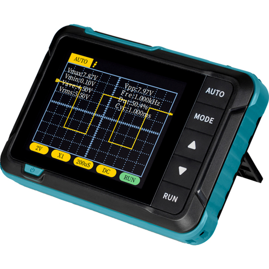 Joy-iT DSO-200 Tragbares Digitaloszilloskop | 0,2 MHz Bandbreite | 2,5 MS/s Abtastrate