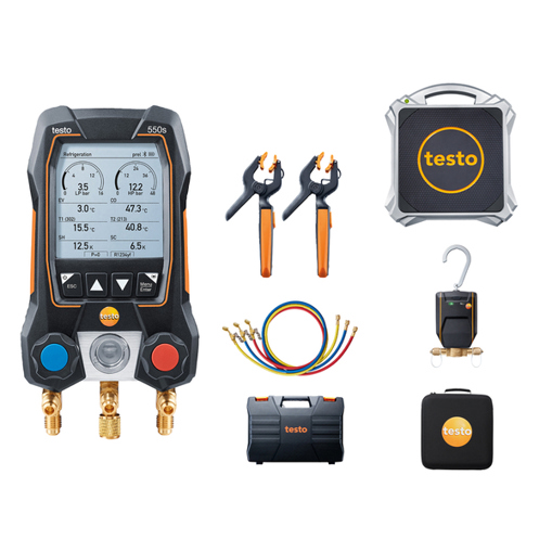 Testo 550s Wärmepumpen Einsteiger-Set – Premium Messgerätesatz