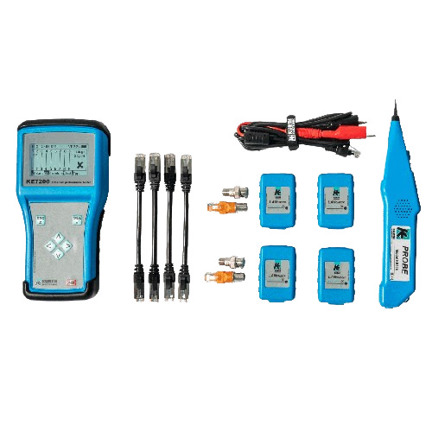 KE7200 PRO Netzwerktester Kit mit Speicherfunktion und Suchsignalempfänger