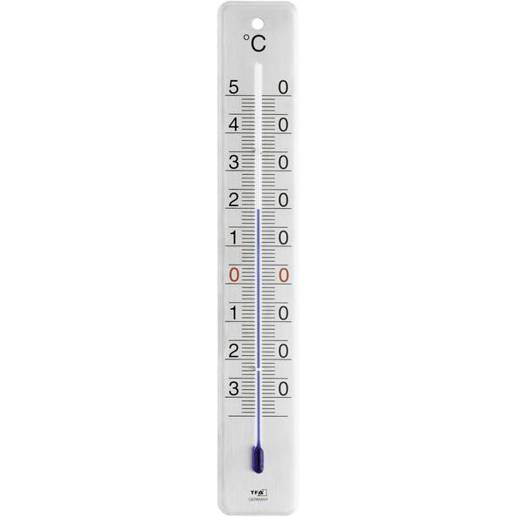 TFA Dostmann 12.2046.61 Silbergrau Innen-Außen-Thermometer