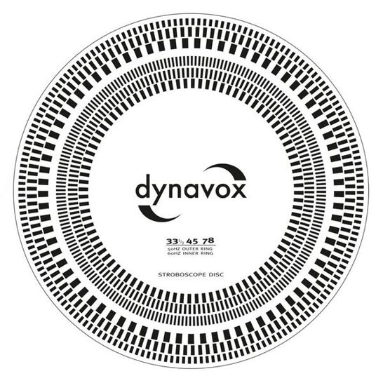 Dynavox Stroboskop-Scheibe & Tonabnehmer-Einstelllehre