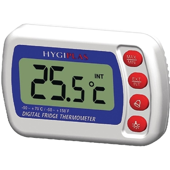 Einfach Ablesbares Digitalthermometer mit 1 cm Anzeige – Für Innen und Außen (Batterie 1x erforderlich)